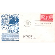 #971 Volunteer Fireman Anderson FDC