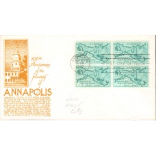 #984 Annapolis Tercentenary Anderson FDC