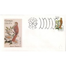 #1962 Georgia Birds - Flowers Andrews FDC