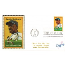 #2016 Jackie Robinson Andrews FDC