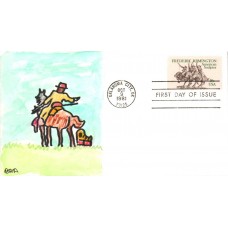 #1934 Frederic Remington Applegate FDC