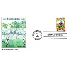 #4341 Take Me Out to the Ballgame Aquila FDC