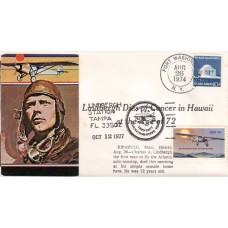 Charles Lindbergh Ardee Dual Event Cover