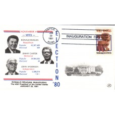 Ronald Reagan 1981 Ardee Inauguration Cover