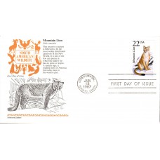 #2292 Mountain Lion Aristocrat FDC