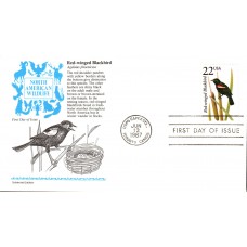 #2303 Red-winged Blackbird Aristocrat FDC