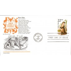 #2314 River Otter Aristocrat FDC