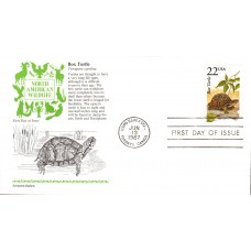 #2326 Box Turtle Aristocrat FDC