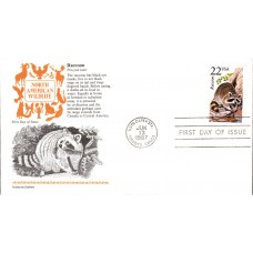 #2331 Raccoon Aristocrat FDC