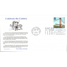 #3185l Golden Gate Bridge Aristocrat FDC