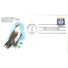 #O135 Official - Eagle Armadillo FDC