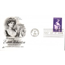 #1832 Edith Wharton Artcraft FDC