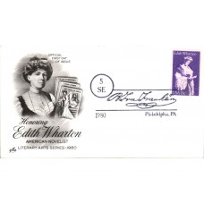 #1832 Edith Wharton Artcraft FDC