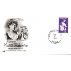 #1832 Edith Wharton Artcraft FDC