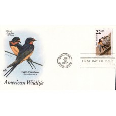 #2286 Barn Swallow Artcraft FDC