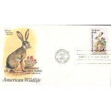 #2305 Black-tailed Jack Rabbit Artcraft FDC