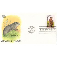 #2307 Woodchuck Artcraft FDC