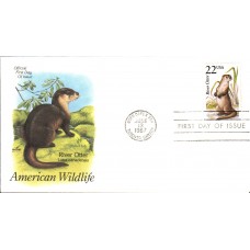 #2314 River Otter Artcraft FDC