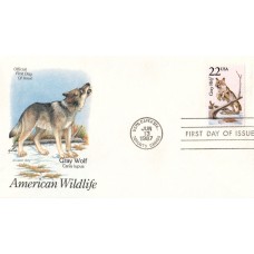 #2322 Gray Wolf Artcraft FDC