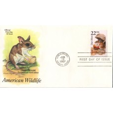 #2324 Deer Mouse Artcraft FDC