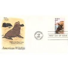 #2329 CA Sea Lion Artcraft FDC