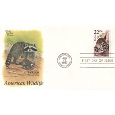 #2331 Raccoon Artcraft FDC