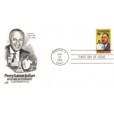 #2746 Percy Lavon Julian Artcraft FDC