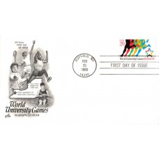 #2748 World University Games Artcraft FDC