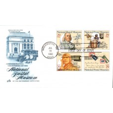 #2779-82 National Postal Museum Artcraft FDC