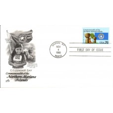 #2804 Northern Mariana Islands Artcraft FDC