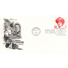 #3182m Gibson Girl Artcraft FDC