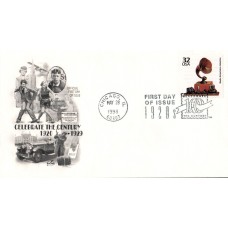 #3184i Radio Entertains America Artcraft FDC