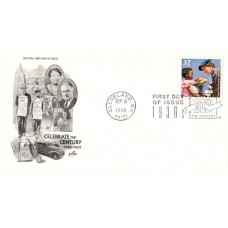 #3185d Eleanor Roosevelt Artcraft FDC