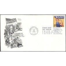 #3186e Rosie the Riveter Artcraft FDC