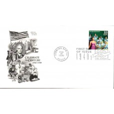 #3186j Big Band Sound Artcraft FDC