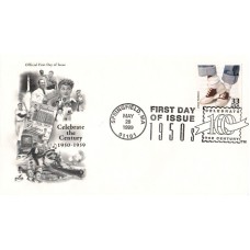 #3187b Teen Fashions Artcraft FDC