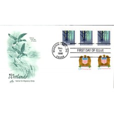 #3207A Wetlands Artcraft FDC