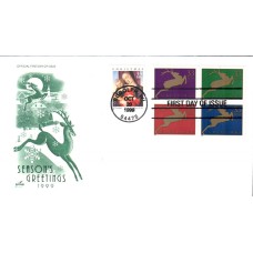 #3355-59 Christmas 1999 Artcraft FDC