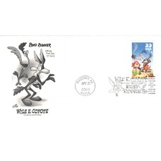 #3391 Wile Coyote - Roadrunner Artcraft FDC