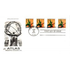 #3520 Atlas Statue PNC Artcraft FDC