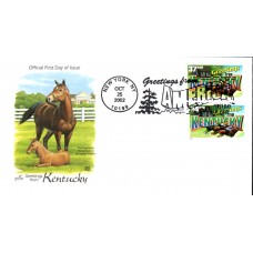#3712 Greetings From Kentucky Combo Artcraft FDC
