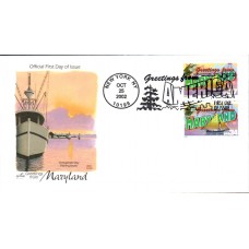 #3715 Greetings From Maryland Combo Artcraft FDC