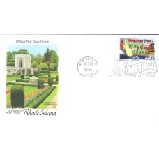 #3734 Greetings From Rhode Island Artcraft FDC