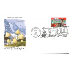 #3742 Greetings From Washington Artcraft FDC