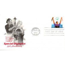 #3771 Special Olympics Artcraft FDC