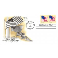 #4187 US Flag Artcraft FDC