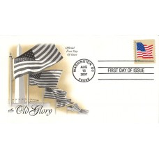 #4189 US Flag Artcraft FDC