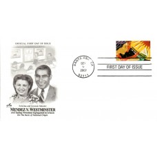 #4201 Mendez vs Westminster Artcraft FDC