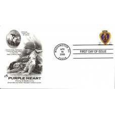 #4263 Purple Heart Artcraft FDC