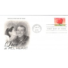 #4270 Love - Heart Artcraft FDC